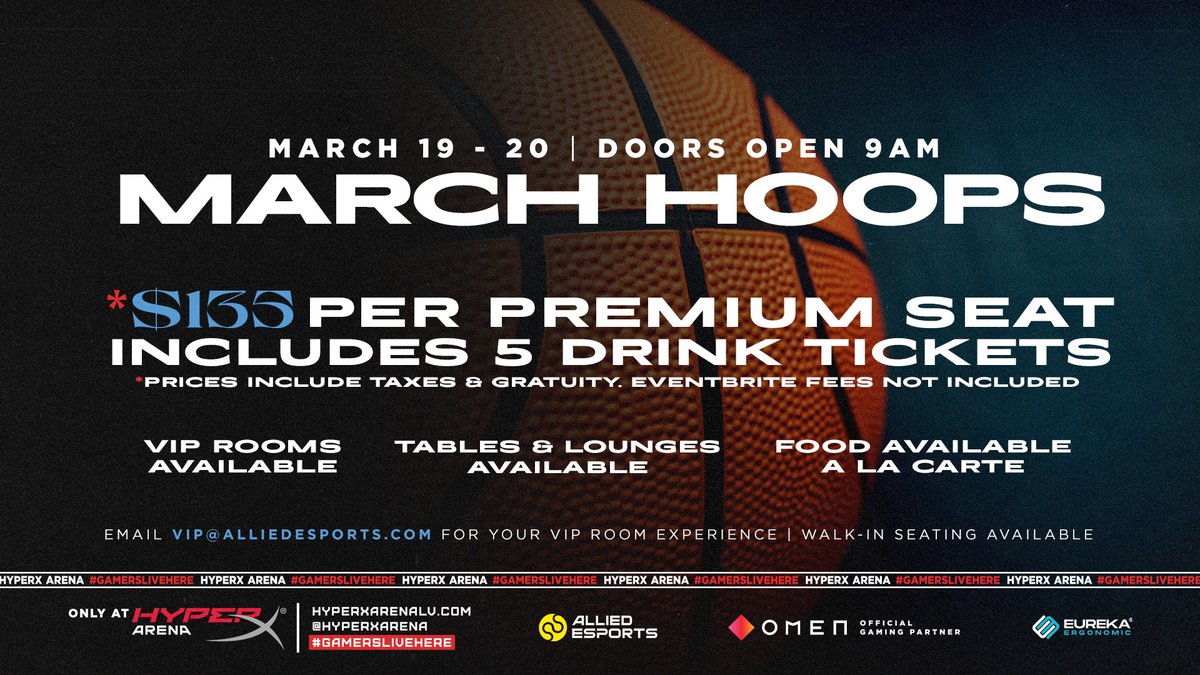 HyperX Arena Las Vegas tweet media