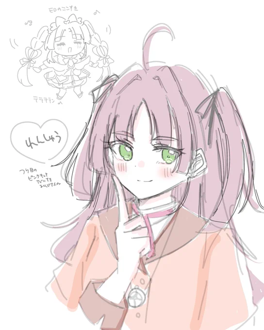 怪盗団ファントム萌え萌えアカウント故にメインの子達をまだ描けてなかったので練習したくて