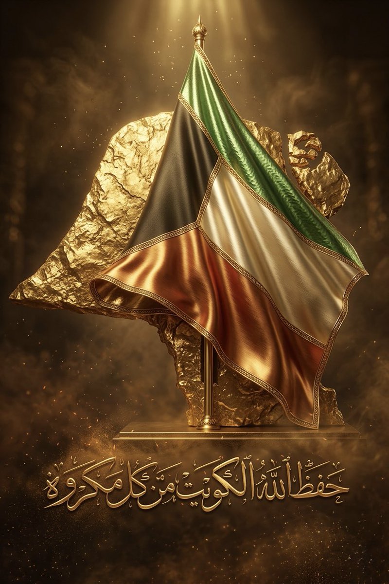 اللهم احفظ كويتنا وأدم أمنها وعزّ شأنها واجعلها داراً للرخاء والسلام 🇰🇼✨
#الكويت #اللهم_احفظ_الكويت