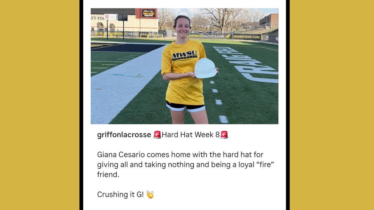 gianacesariolax's tweet photo. Hard Hat!  https://t.co/f05ksBc0Mj 👷🏻‍♀️ 🥍 https://t.co/JXxUiYPkV3