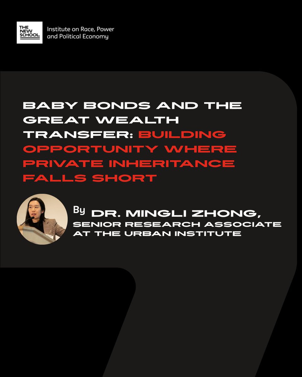 Institute on Race, Power and Political Economy tweet media