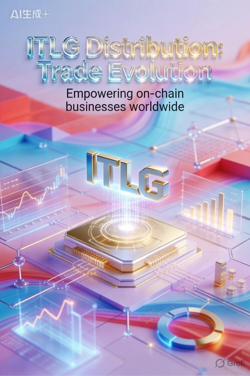 ReddyChinn72922's tweet photo. 🚀 ITLG Distribution is redefining trade evolution! 🌐 On-chain businesses getting real power & global reach 💹 Future is decentralized, faster & smarter 🔗 Don’t miss the wave!
#InterLink #ITL #ITLG #Web3 #Blockchain #Crypto #DeFi #TradeEvolution #FutureFinance https://t.co/uRGuIhXCaa