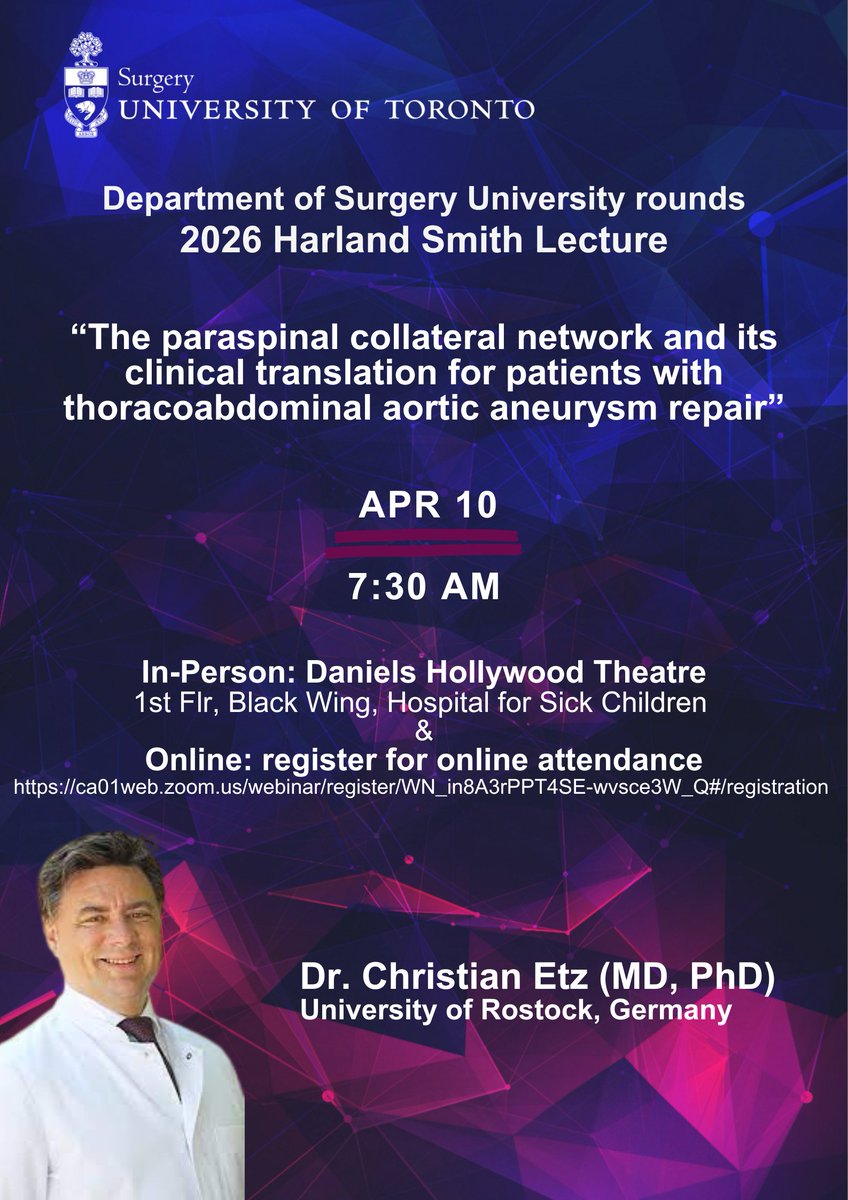 U of T Department of Surgery tweet media