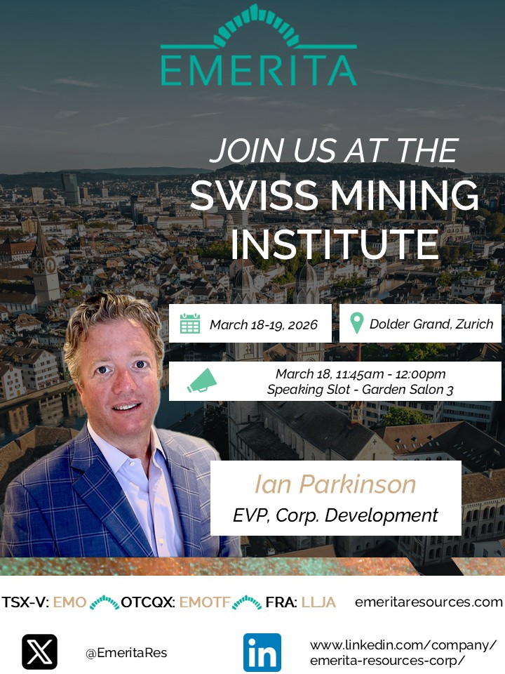 Emerita Resources tweet media