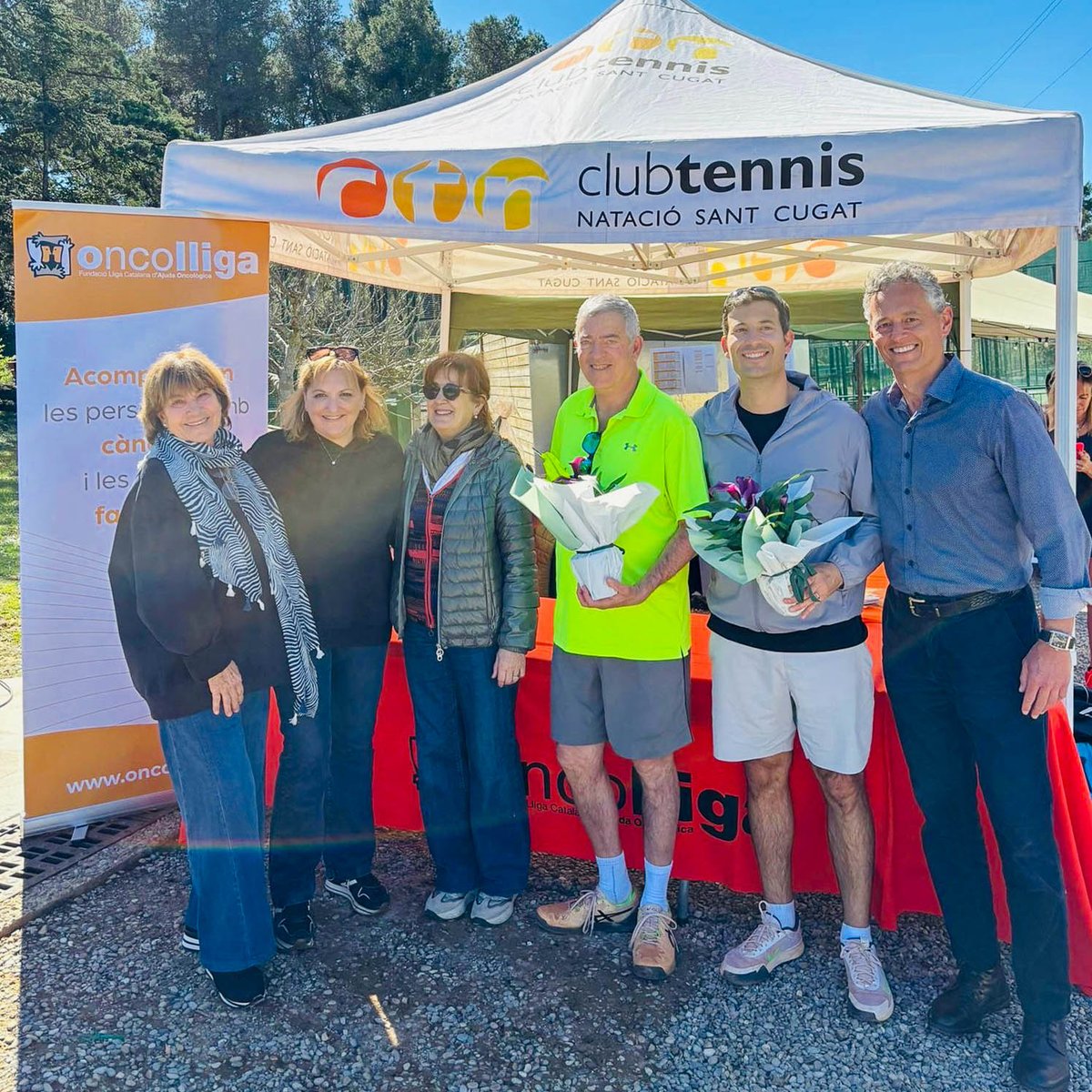 CTNSCugat's tweet photo. Aquest diumenge vam celebrar la primera edició del torneig benèfic de dobles de tenis Oncolliga.

Va ser una jornada solidària plena d’esport i bon ambient, amb la participació de 44 jugadors i jugadores!

Consulta tots els guanyadors i finalistes a la nostra web. https://t.co/J7lLIQHONw