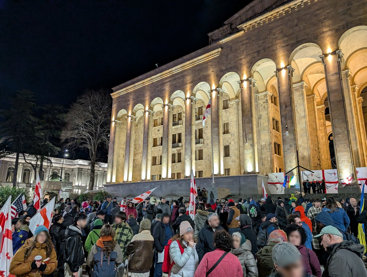 Day 475 of daily, uninterrupted, nationwide protests in Georgia.