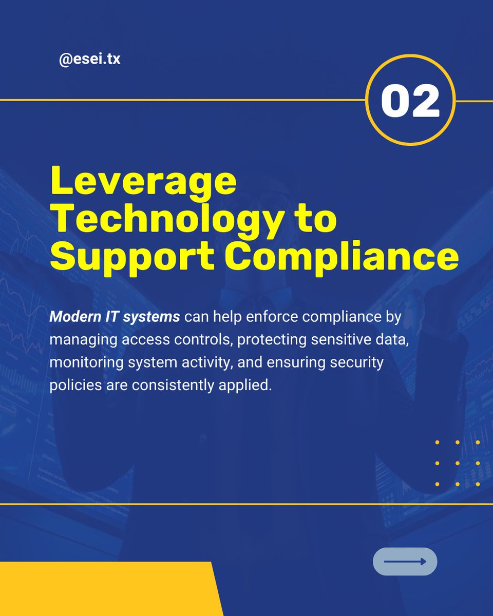 eseisolutions's tweet photo. Cloud and AI are transforming how businesses manage data and operate. ESEI helps organizations implement solutions that support efficiency, scalability, and long-term growth.

📞 915 587 7902
✉️ 𝘀𝗶𝗺𝗽𝗹𝗶𝗳𝘆@𝗲𝘀𝗲𝗶.𝗰𝗼𝗺

#TechTips #ITCompliance #ITRegulations #CyberAware https://t.co/A2n8cJJ1Vt