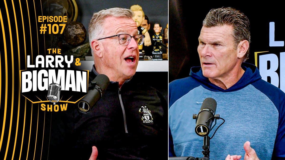 Larry & The Big Man Show tweet media