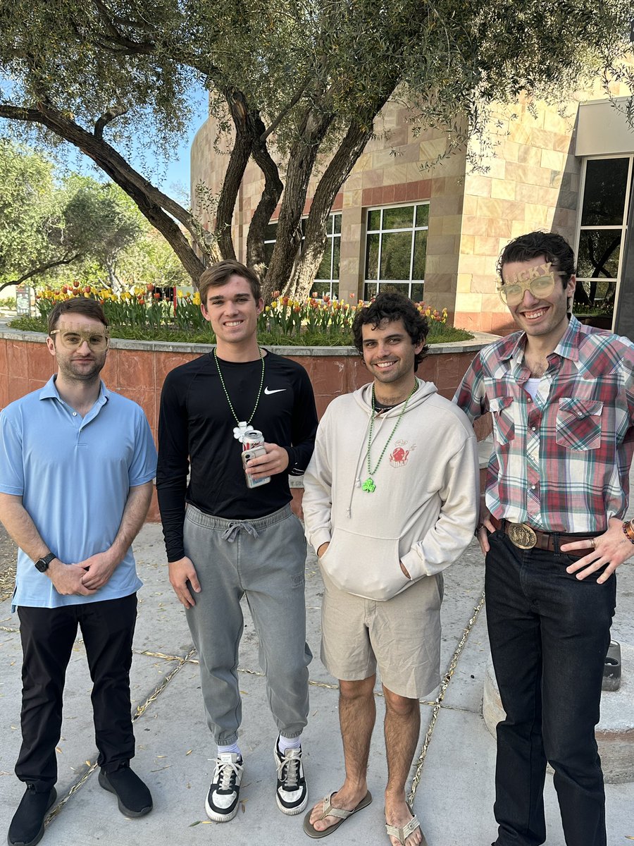 UNLVINGG's tweet image. Happy St. Patrick’s Day! 🍀 Lucky vibes are in the air at Boyd Law today as our students keep pushing forward this semester. Here’s to a day of good energy, strong momentum, and a little extra luck along the way.  

#StPatricksDay #LuckyVibes #Boydlaw