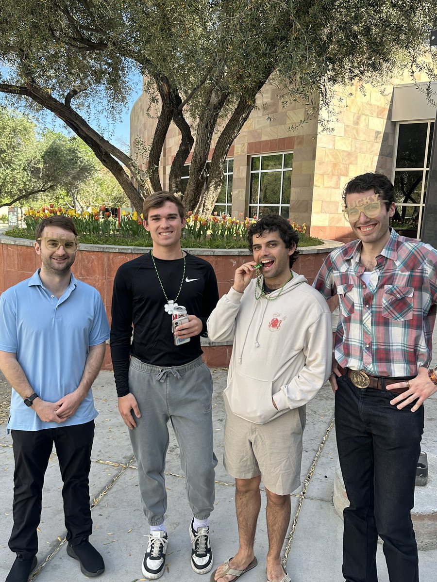 UNLVINGG's tweet image. Happy St. Patrick’s Day! 🍀 Lucky vibes are in the air at Boyd Law today as our students keep pushing forward this semester. Here’s to a day of good energy, strong momentum, and a little extra luck along the way.  

#StPatricksDay #LuckyVibes #Boydlaw