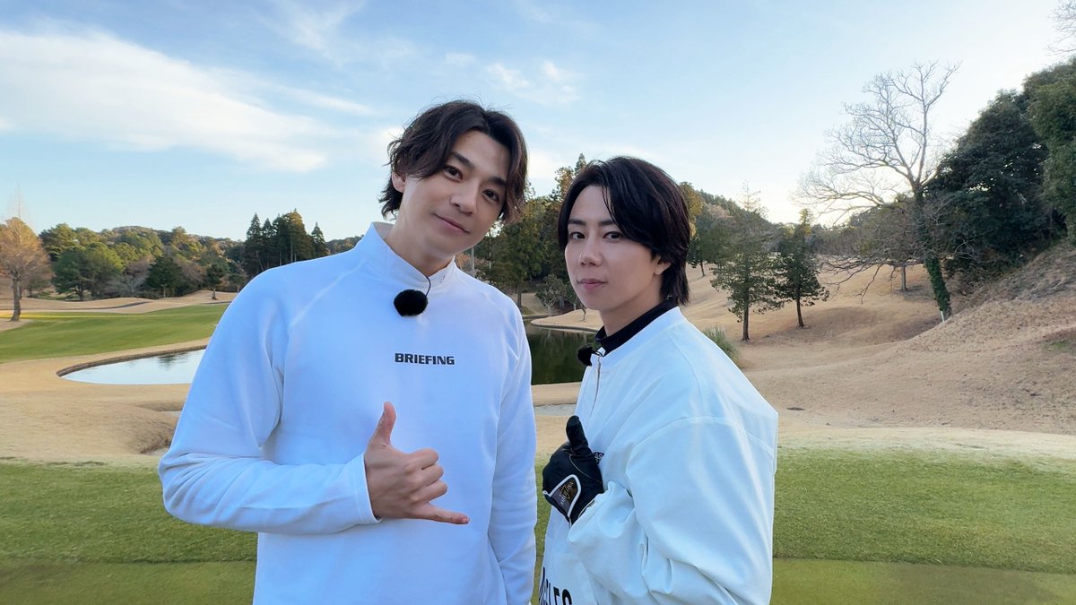 TVGweb's tweet photo. 「北山宏光のゴルフ PARっといこうぜ！」
3/22放送⛳

北山＆親交の深い三浦翔平がゴルフ対決🔥
北山はテレ東初冠番組に驚きも
「遊びで行ってたゴルフが番組に…」

それぞれがリーダーとなり
BALLISTIK BOYZ・砂田将宏や
女子プロゲストと対抗戦を開催❗️

https://t.co/jVxaYhk3Tv

#北山宏光 https://t.co/vRYqfTP1FJ