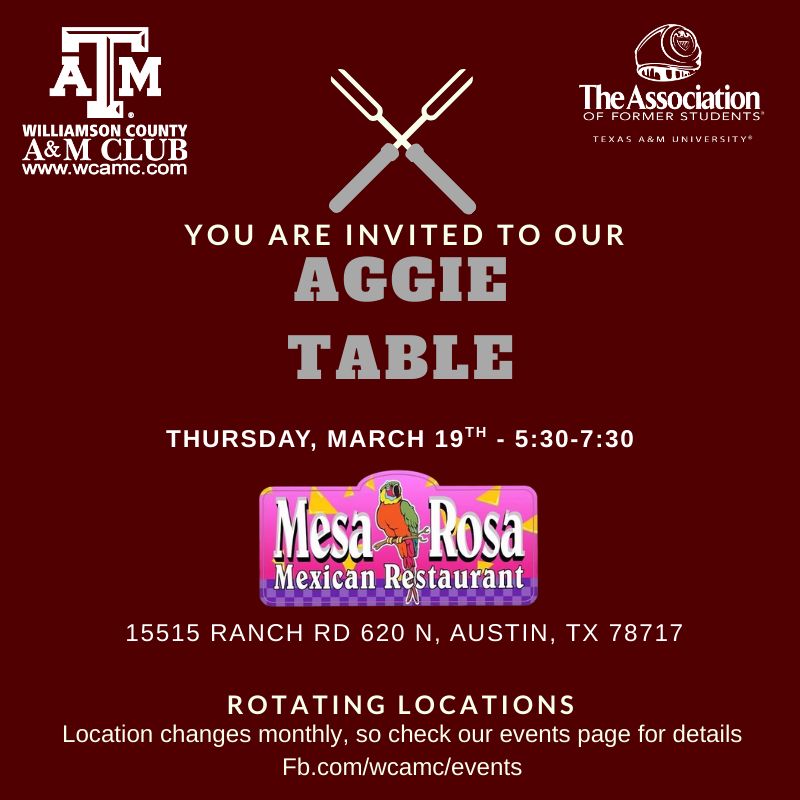 👍🏻 WilCo A&M Club 👍🏻 tweet media