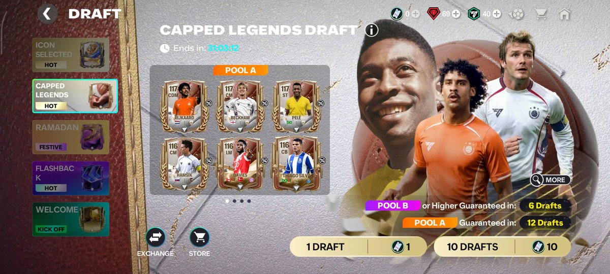 Damn you bastards. It's week 3 and I haven't gotten anything from Pool A yet. This new system is frustrating. #cappedlegend #ea #suck