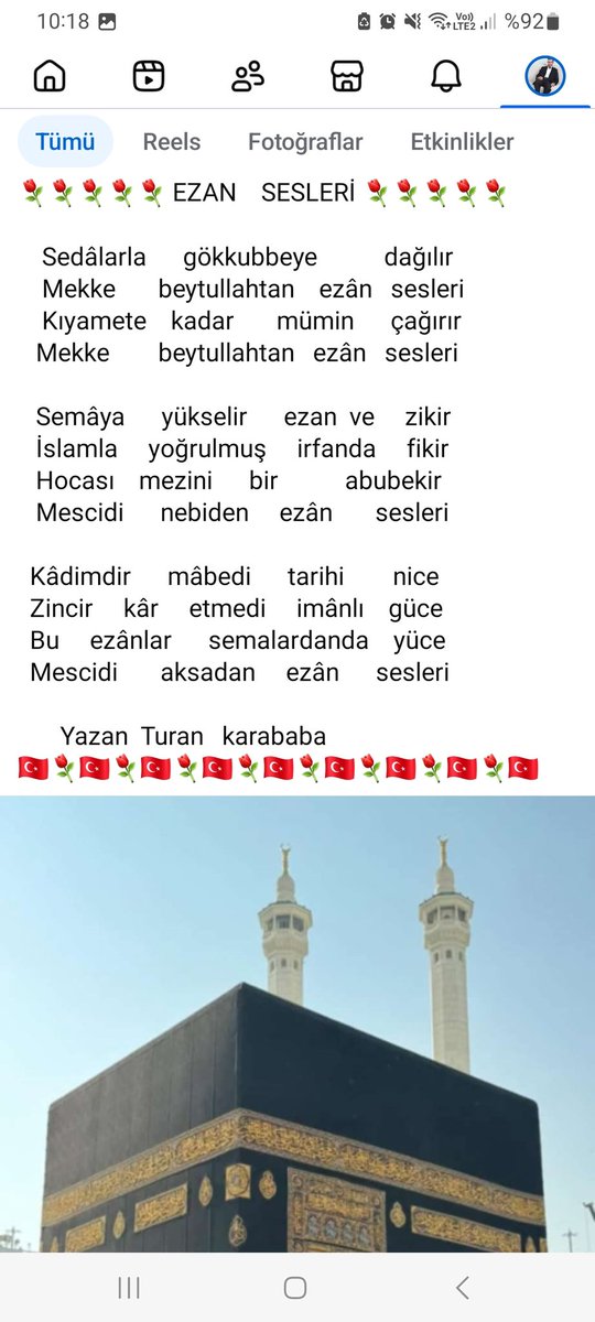 Turankarababa's tweet photo. https://t.co/IpLQbuJefZ  Rahmeti mağfireti bereketi üzerinize olsun cumanız mübarek olsun🇹🇷🇹🇷🇹🇷 https://t.co/i4bTLBtH99