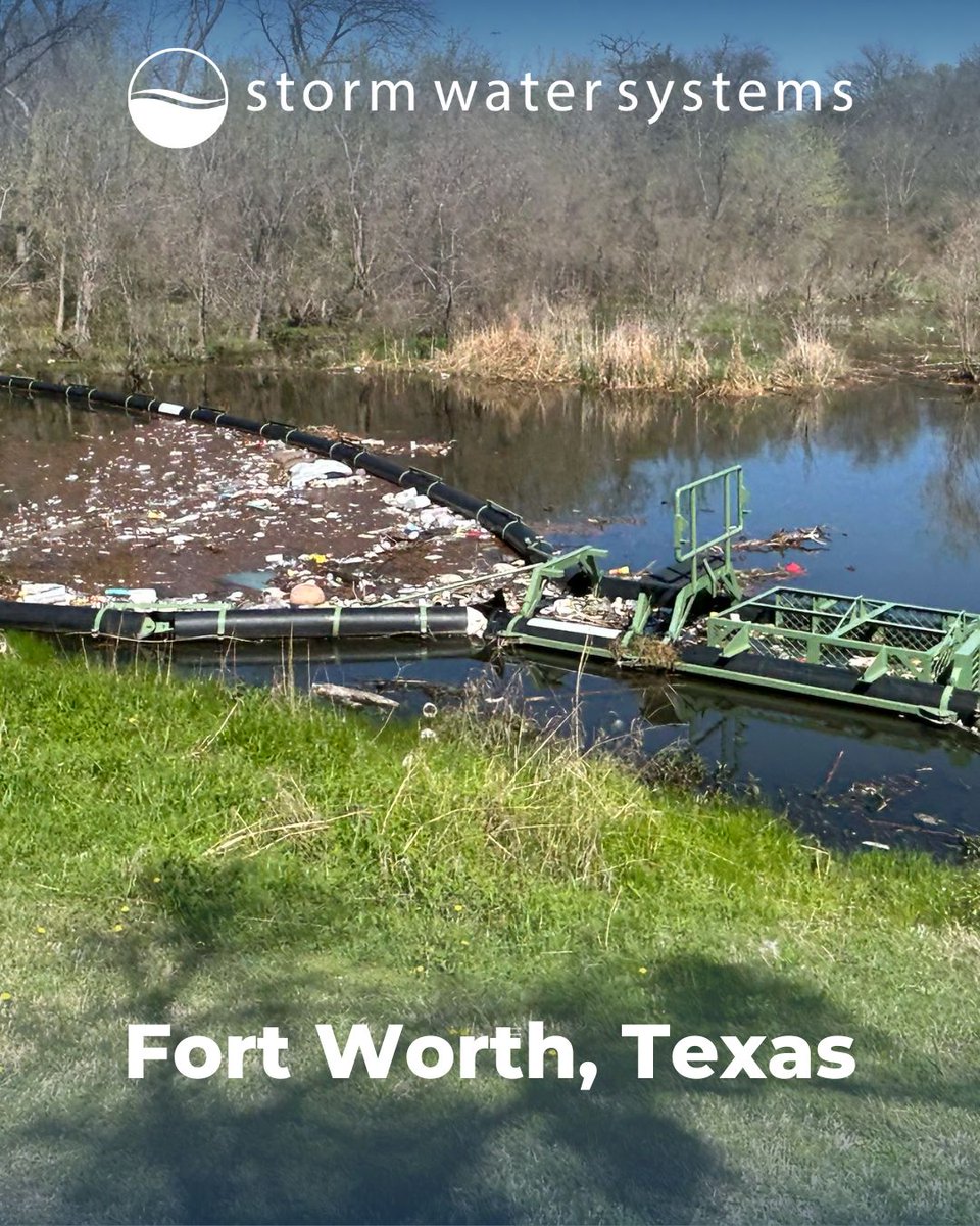 StormWaterSystm's tweet photo. A picture says it all.

Captured today in Fort Worth, Texas, this Bandalong Litter Trap is doing exactly what it was designed to do—collecting floating trash before it can move farther downstream.

@Keep Fort Worth Beautiful
@City of Fort Worth Environmental Services Department https://t.co/bXnPhpHqOG