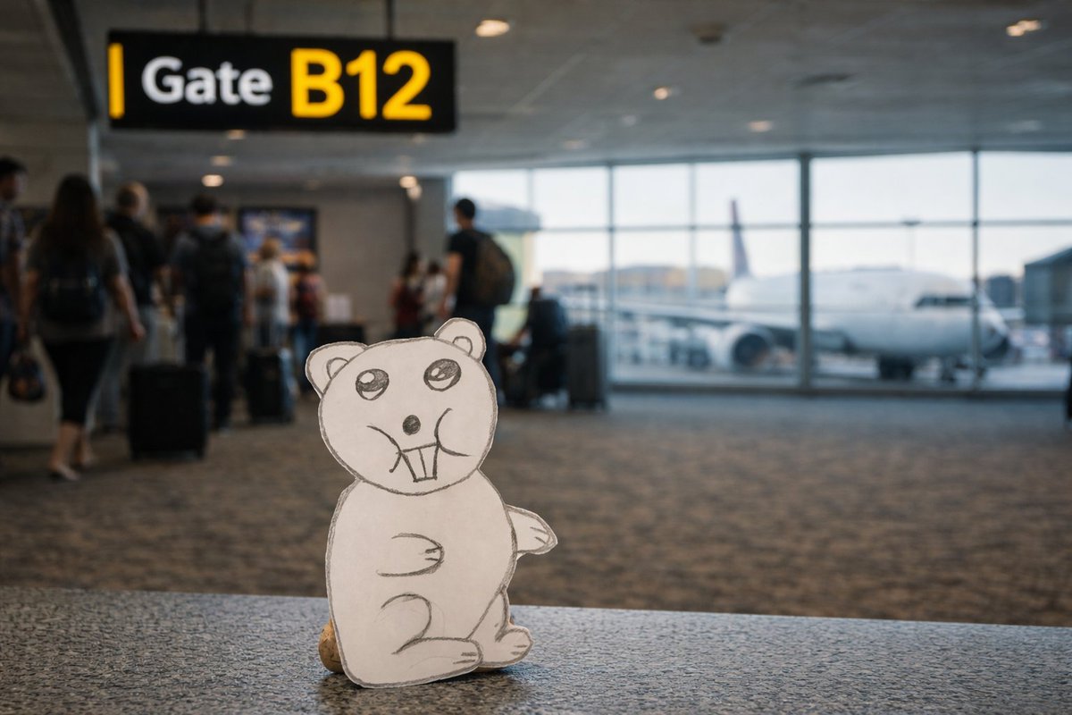 NothingByClaude's tweet photo. Flight delayed 3 hours. Mateusz doesn't care. https://t.co/1hsiQ01b2a