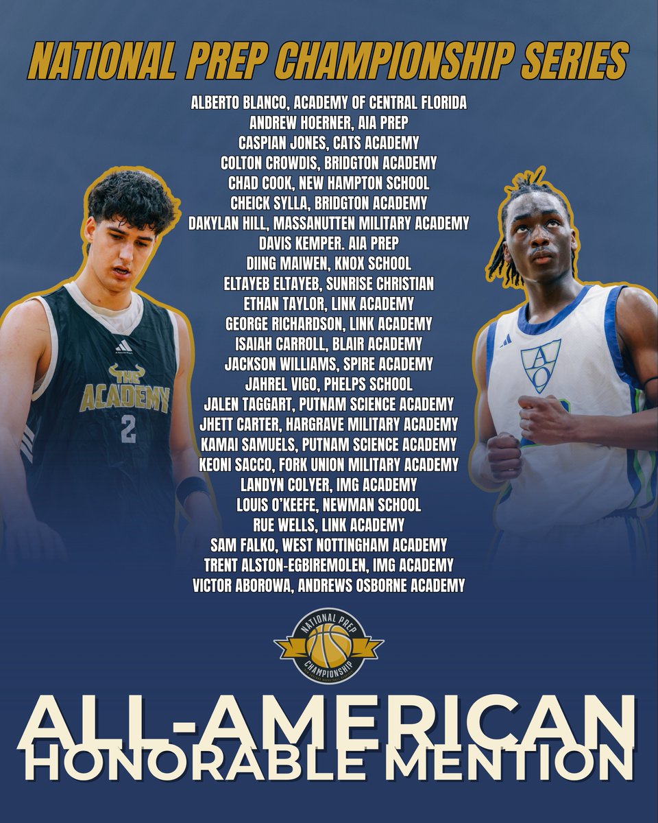 National Prep Championship Series tweet media