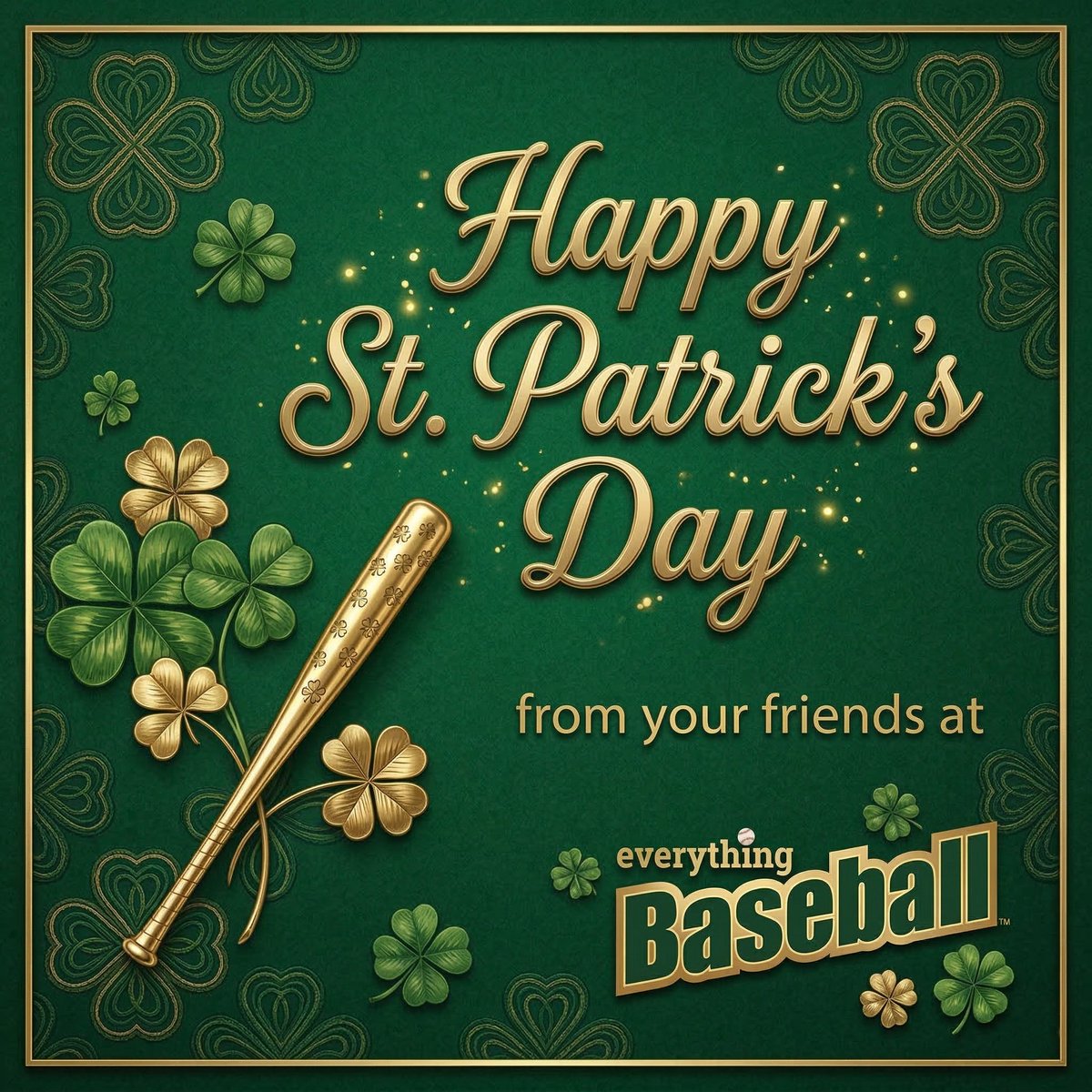 BaseballCatalog's tweet photo. ☘️☘️☘️☘️ https://t.co/hPqltJPDa2