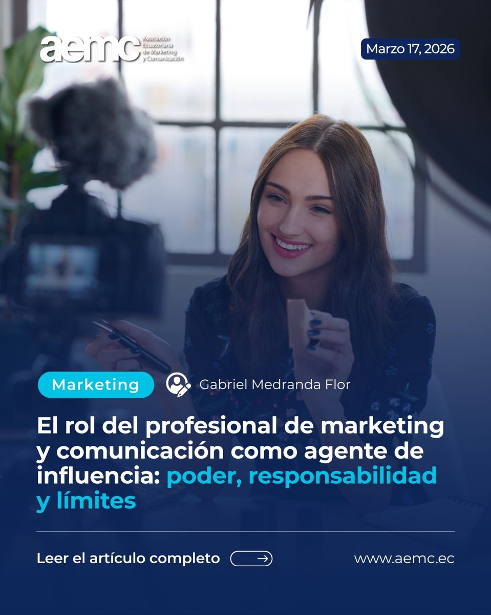 Asociación Ecuatoriana de Marketing y Comunicación tweet media