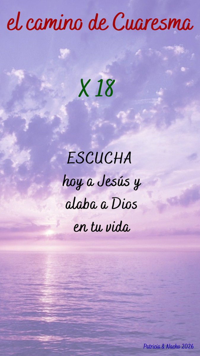 Camino de Adviento y Cuaresma tweet media