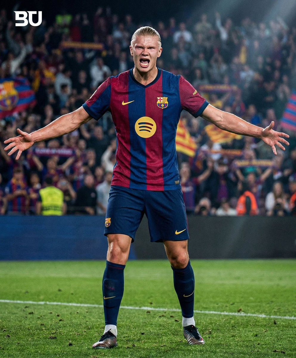 BarcaUniversal's tweet photo. .@santiovalle: Flick, Barcelona, and assists from Lamine Yamal..."

"Think about it, Haaland." https://t.co/7AqE7J9eEV