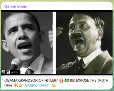 Wat die Qannonnetje allemaal gebruiken is mij onbekend maar dat moet verdomd goed spul zijn.