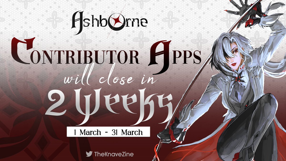 Ashborne ✦ Arlecchino Zine 🩸🌑 tweet media