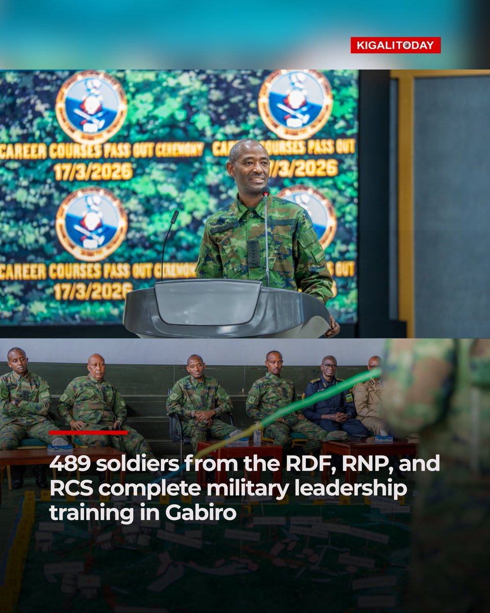 A total of 489 personnel from the Rwanda Defence Force, Rwanda National ...
