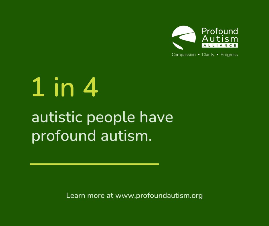 Profound Autism Alliance tweet media