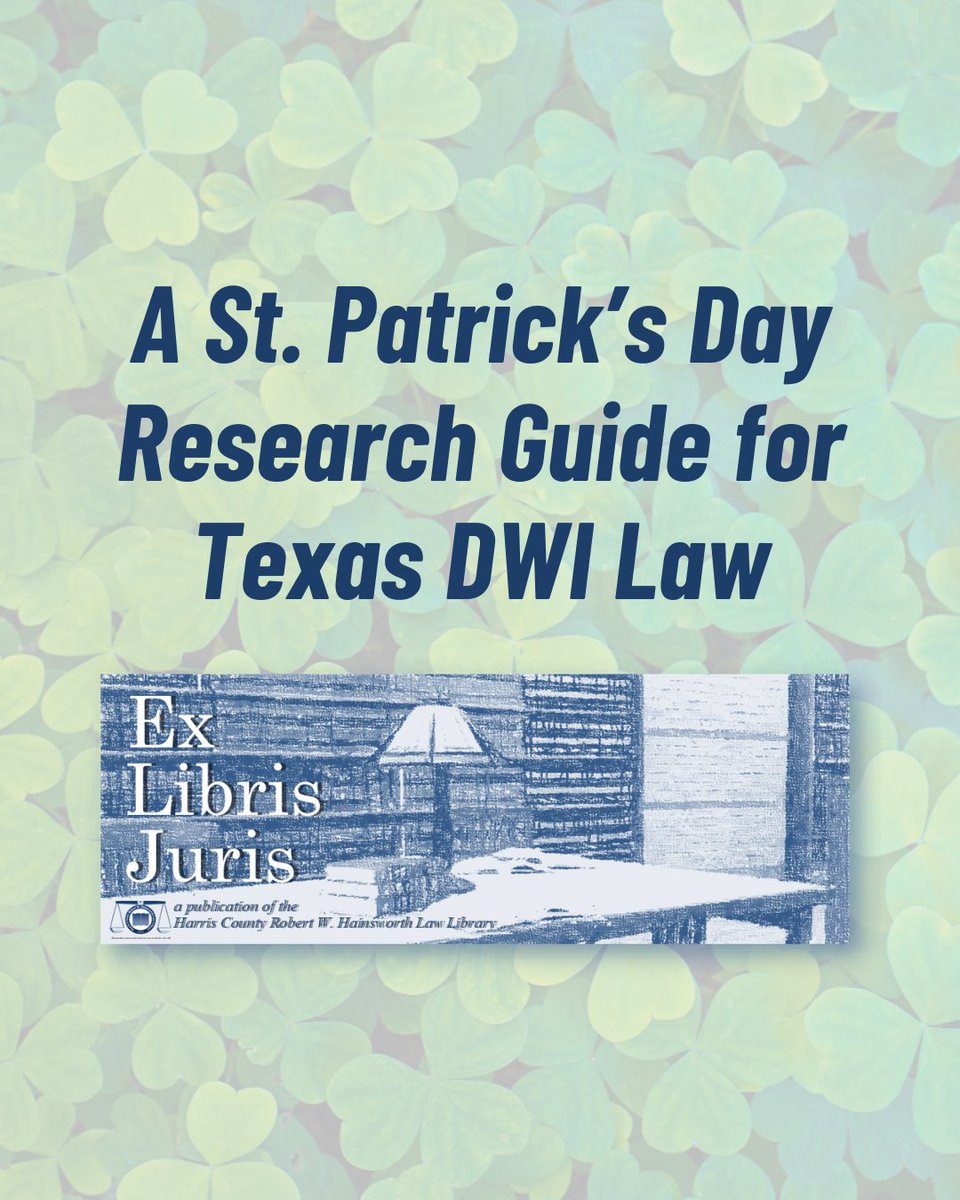 Harris County Robert W. Hainsworth Law Library tweet media