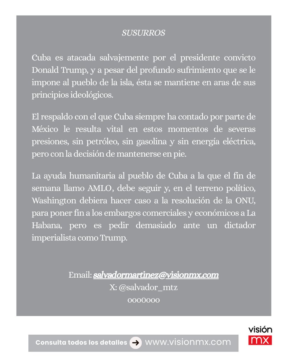 Visión Mx tweet media