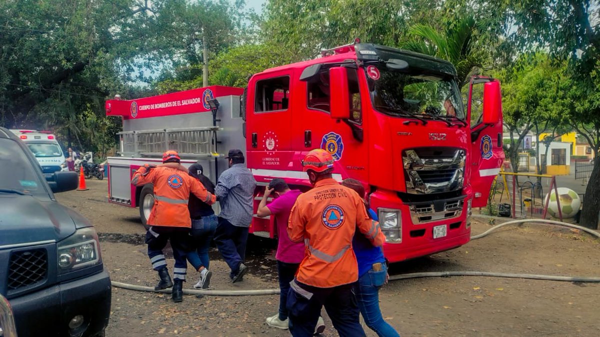 Protección Civil de El Salvador tweet media