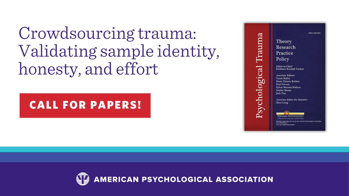 APA Journals tweet media