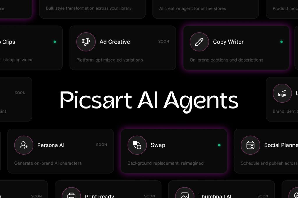 dailytechonx's tweet photo. Exciting news! @Picsart launches AI Agent Marketplace, offering creators virtual assistants for tasks like resizing, remixing, and editing. https://t.co/ZjQ9S2ctRG #AI #Technology #Innovation #Creativity #Design #Tools #Software #Marketplace #Editing #Resizing #Remixing #Automation #Virtual #Assistants #Creative #Digital #Art #Features #Photos #Graphics