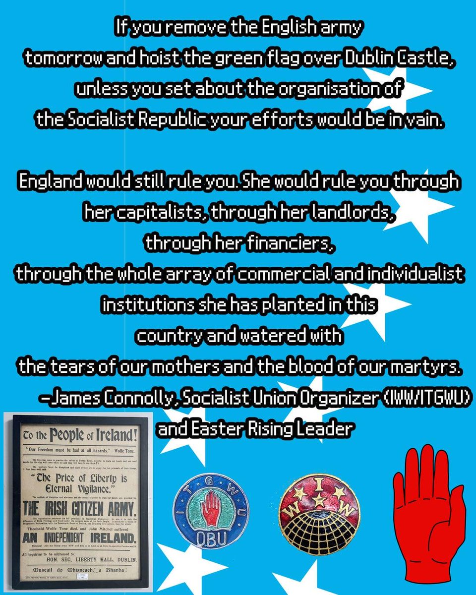 To Honor Saint Patrick's Day, DELCO DSA remembers James Connolly - the Irish Socialist, Union Organizer, and Revolutionary.

Happy St. Patrick's Day! 🇮🇪