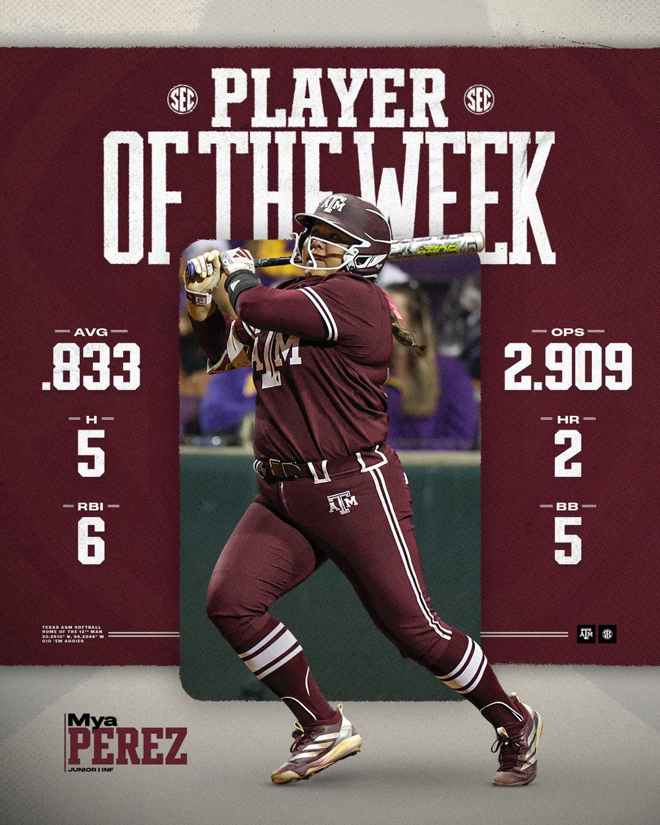 Texas A&M Softball tweet media