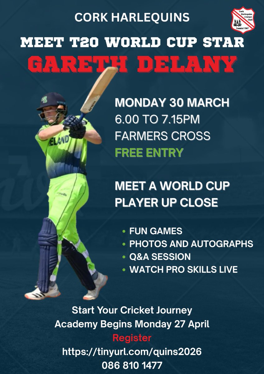 Cork Harlequins CC tweet media
