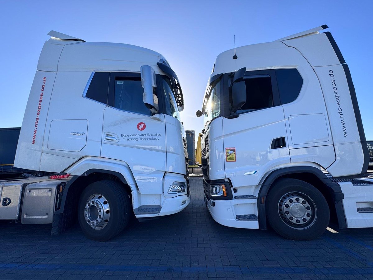 NTSExpress's tweet photo. 🚛 It’s a showdown! Which powerhouse do you choose: DAF or Scania? Let your voice be heard! #TruckShowdown #DriverChoice https://t.co/9YyHRwfUu8