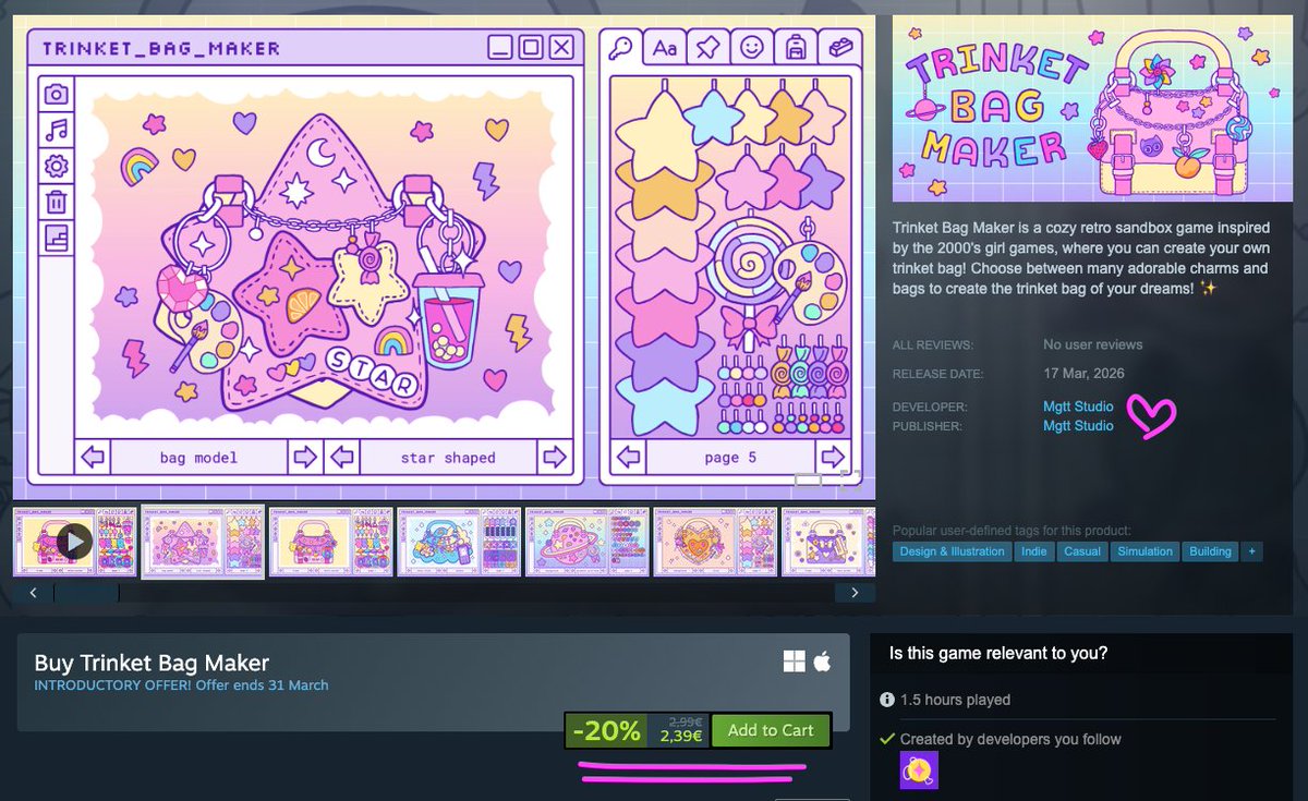 Lya Mgtt ✧ Indie Game Dev tweet media