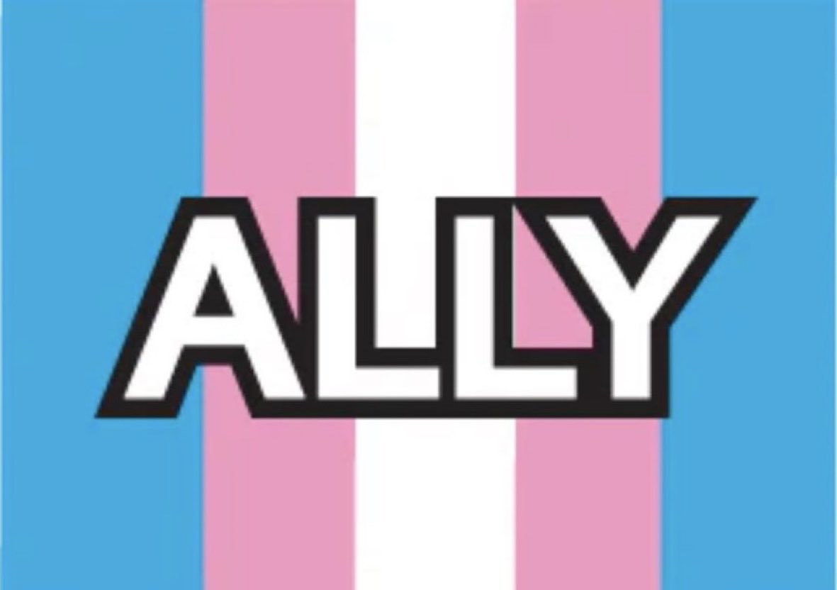 DrRonHolt's tweet photo. RP or like if you’re a trans ally too. https://t.co/7zS6Yonr8c