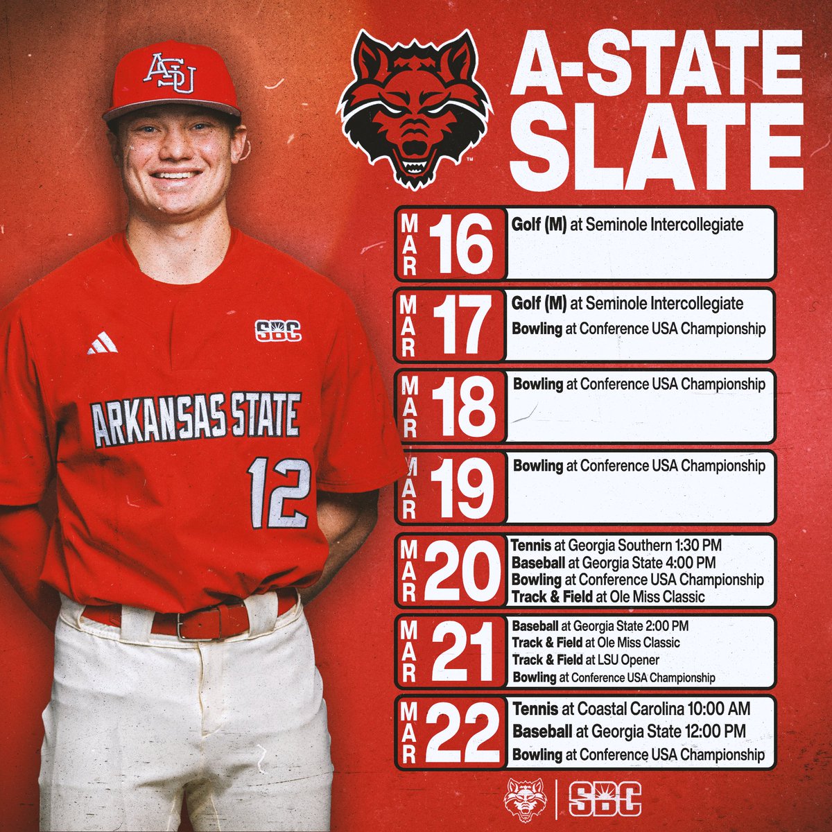 Arkansas State Red Wolves Athletics tweet media