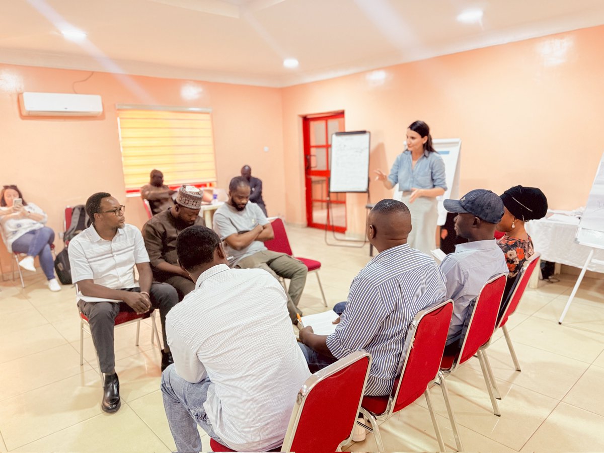 ismbaya's tweet photo. The program was organized by the @NRC_Norway and funded by the @europeanunion, bringing together humanitarian professionals working in complex contexts across Northwest Nigeria. https://t.co/RFB5XAy8q0