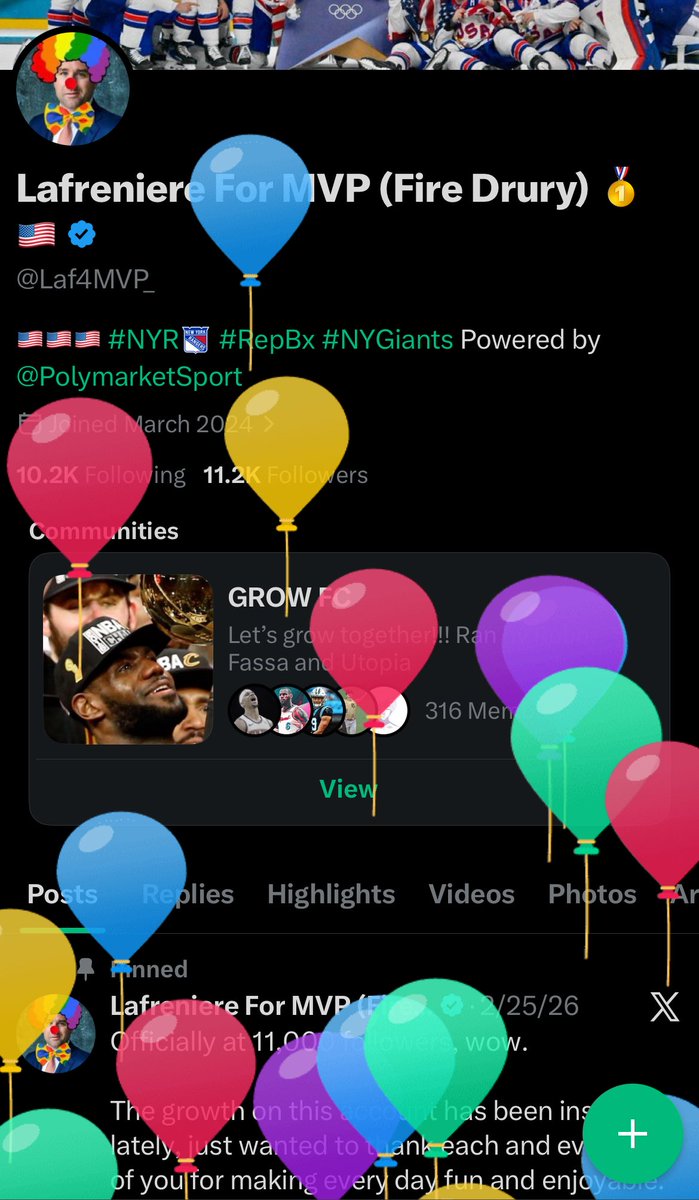 Lafreniere For MVP (Fire Drury) 🥇🇺🇸 tweet media