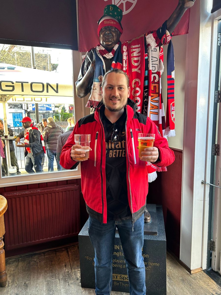 TheTollington's tweet photo. It’s matchday in the Champions league!

If you are ticketless, the game will be on our screens and naturally space becomes available in the pub once those going to game begin to head to the stadium around 7pm. https://t.co/KljhzL4hRm