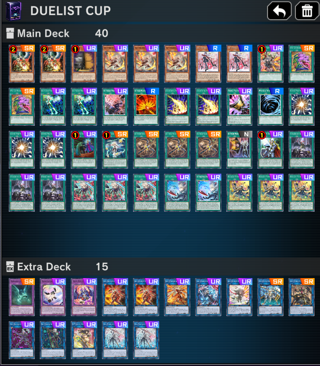 Ruri_bmf's tweet photo. DLV. max with Sky Striker! 

#yugioh #masterduel #遊戯王マスターデュエル https://t.co/6hKtFFdRxL