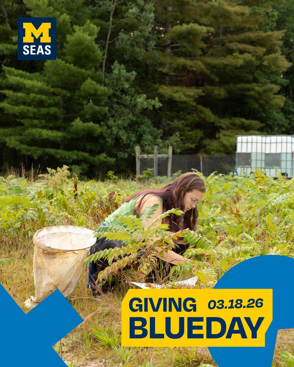 U-M SEAS tweet media