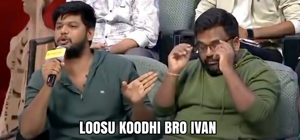 Ketta varathai pesa vekkaran my lord Ivan 🤣