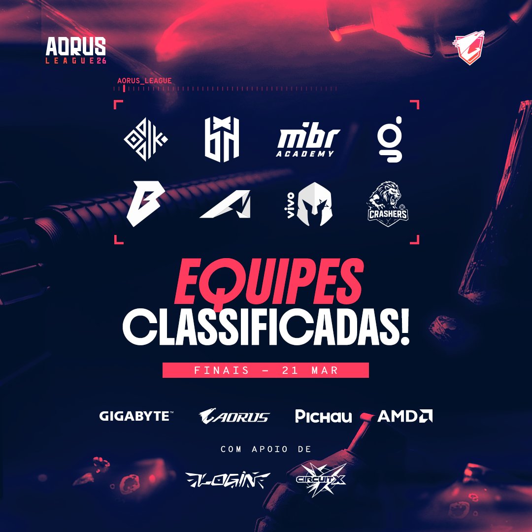 AORUS Brasil tweet media