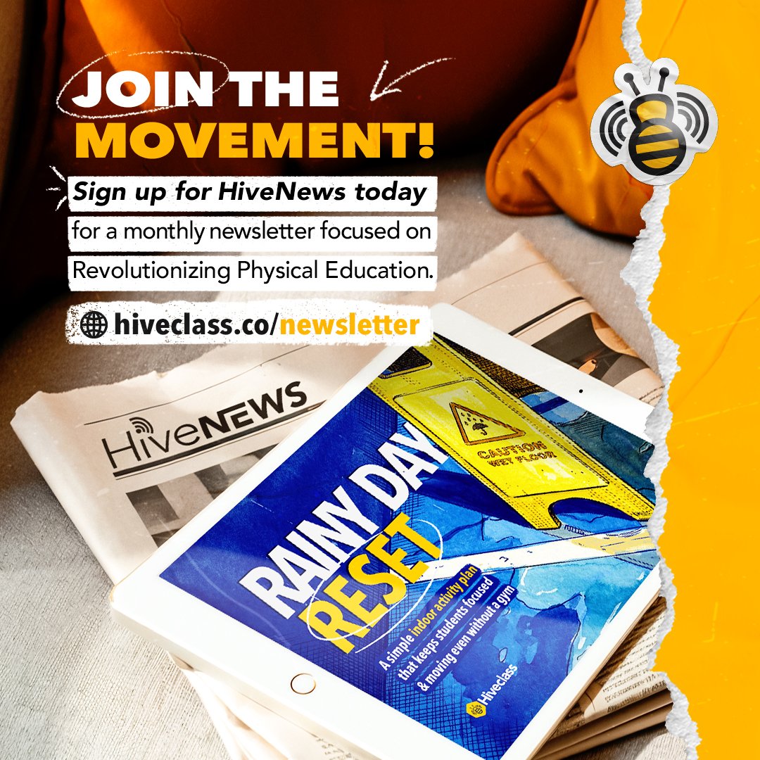 hiveclass's tweet photo. From activity guides to curriculum ideas to reflections on events like March Madness and the Olympics, the Hiveclass newsletter shares real PE insights you can use.

Subscribe to get new blogs and resources every month.

https://t.co/1ofHHBJGpE https://t.co/eExAbzRquy