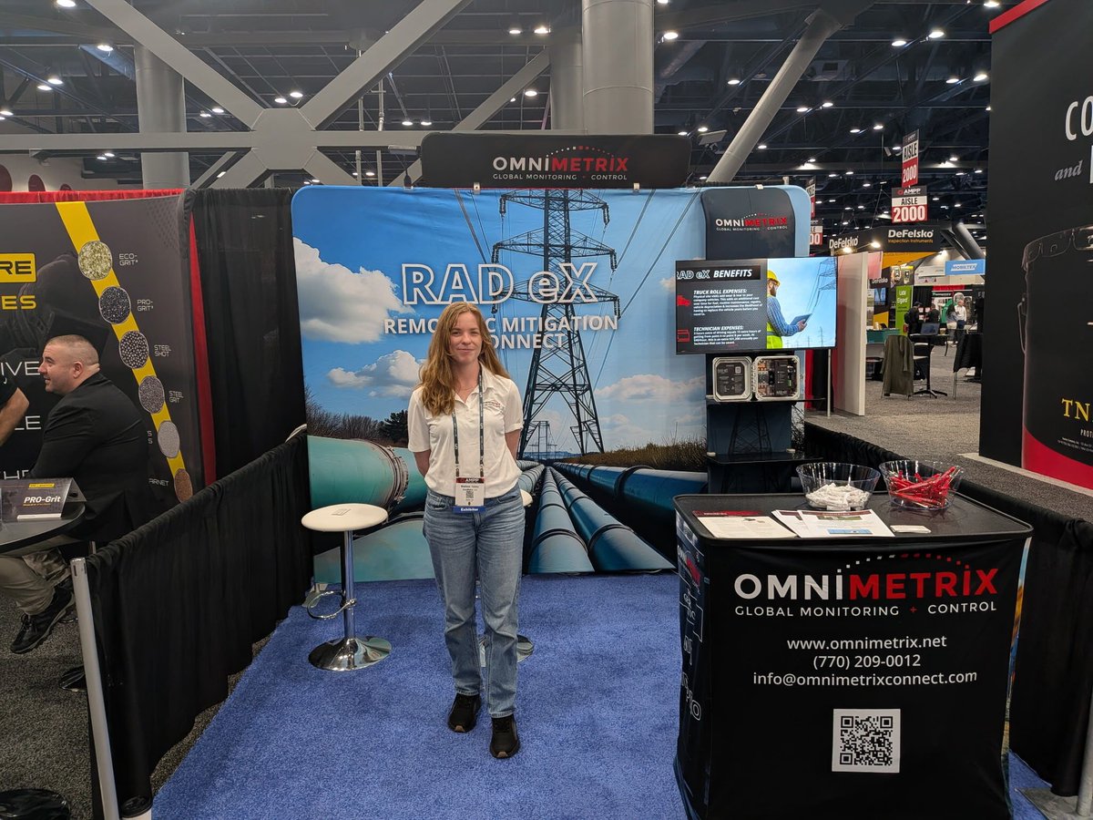 🚨 WE MADE IT TO HOUSTON! 🚨

OmniMetrix is at the AMPP 2026 Annual Conference &amp; Expo in Houston, TX. 🎉

Stop by Booth #2314 to see the new RAD eX &amp; learn about our latest cathodic protection remote monitoring solutions!

#AMPP2026 #remotemonitoring #CathodicProtection